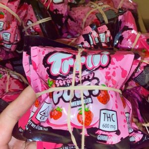 strawberry puffs 600mg