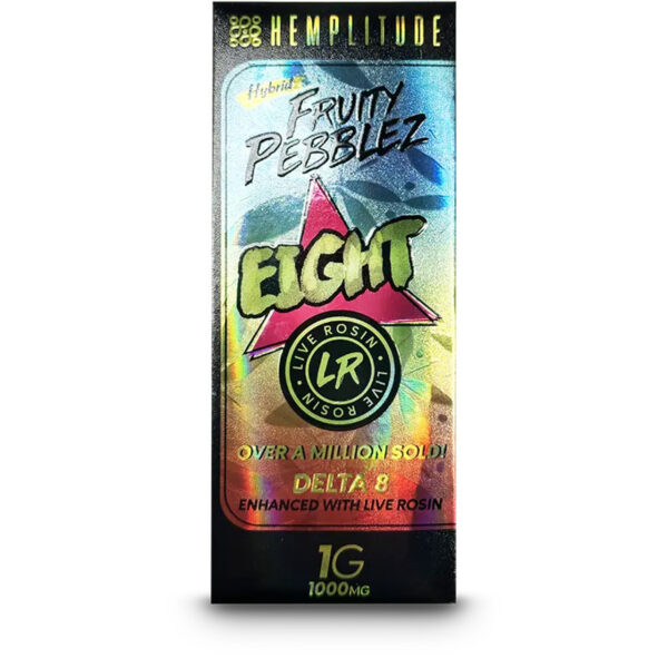 Hemplitude Delta 8 THC Live Rosin Disposable Vape Pen - Image 3