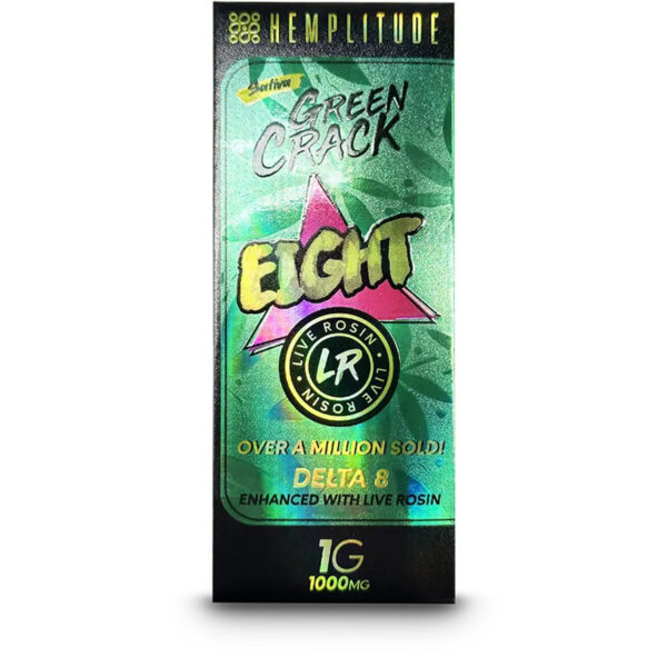 Hemplitude Delta 8 THC Live Rosin Disposable Vape Pen - Image 4