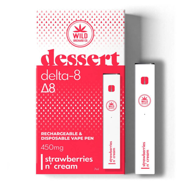 Wild Orchard Delta 8 THC Dessert Disposable Vape Pen - Image 4