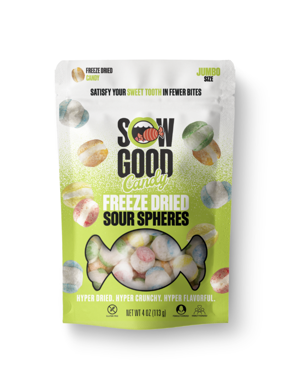 Freeze Dried Sour Spheres - Sow Good Candy
