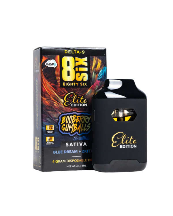 Eighty Six Brand Elite Edition Delta 9 Disposables | 4g - Image 2