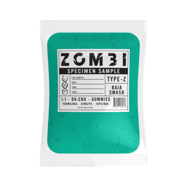 Zombi Delta 9 Gummies | 500mg - Image 2