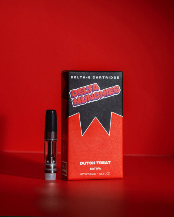 Delta Munchies Delta 8 Vape Cartridge 1g - Dutch Treat - Image 2