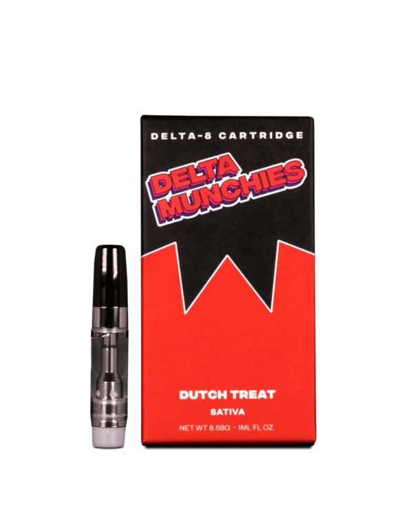 Delta Munchies Delta 8 Vape Cartridge 1g - Dutch Treat