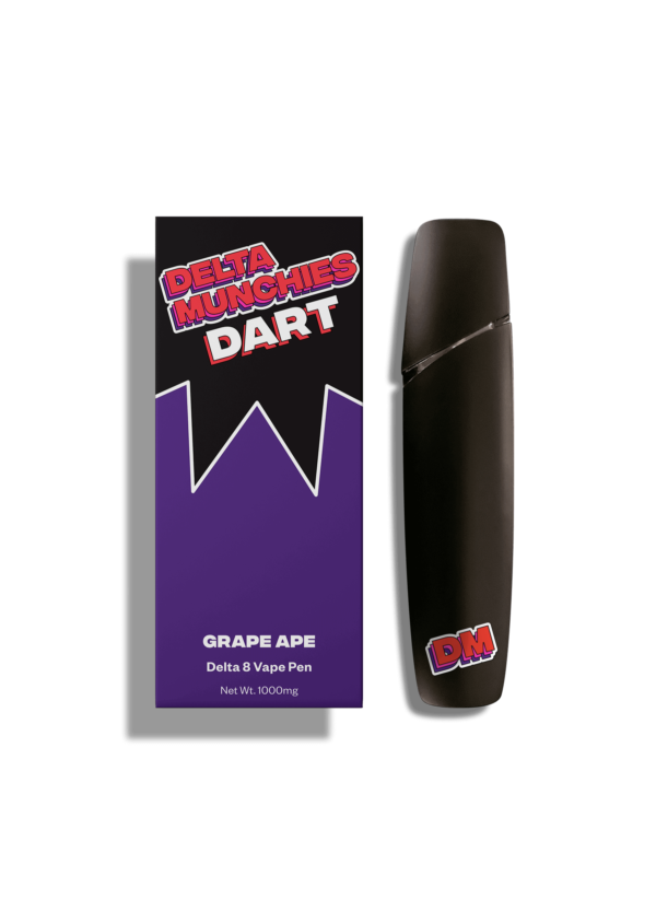 Delta Munchies Delta 8 Vape - Grape Ape