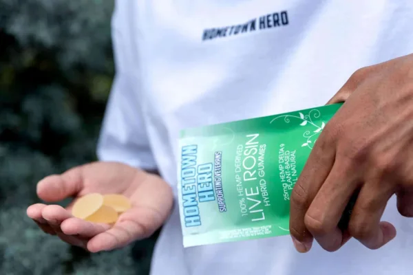 Hometown Hero Delta 9 Live Rosin Gummies - Hybrid - Image 2