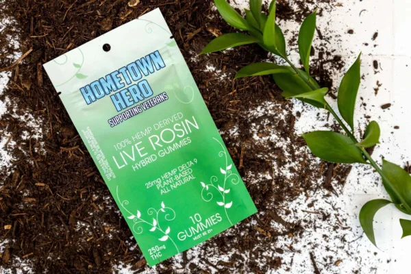 Hometown Hero Delta 9 Live Rosin Gummies - Hybrid - Image 4