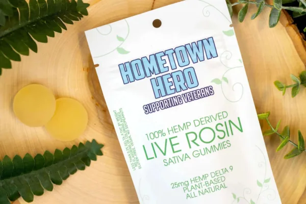 Hometown Hero Delta 9 Live Rosin Gummies - Sativa - Image 3