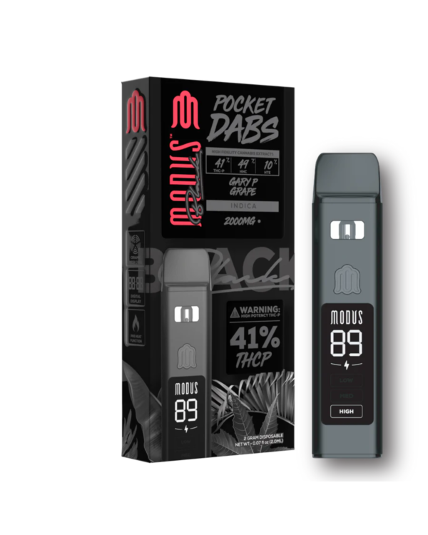 Modus Black Pocket Dabs Disposable | 2g - Image 4