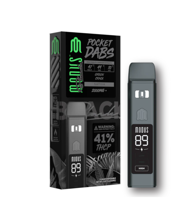 Modus Black Pocket Dabs Disposable | 2g - Image 5