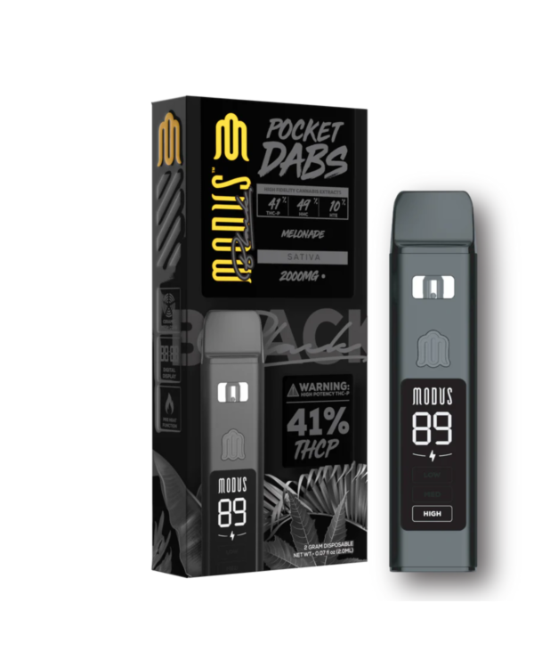 Modus Black Pocket Dabs Disposable | 2g - Image 6
