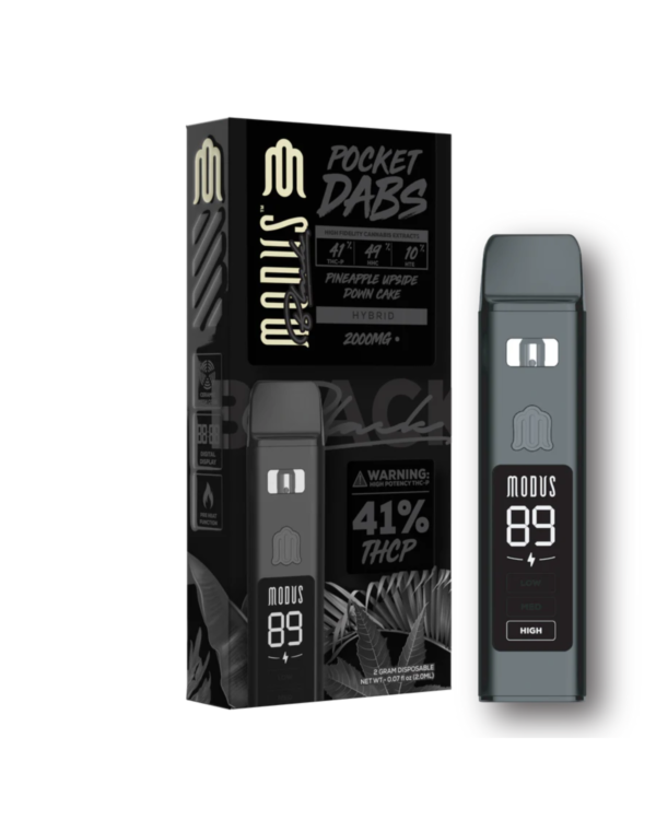 Modus Black Pocket Dabs Disposable | 2g - Image 8