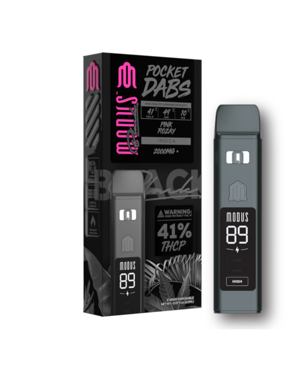 Modus Black Pocket Dabs Disposable | 2g - Image 7