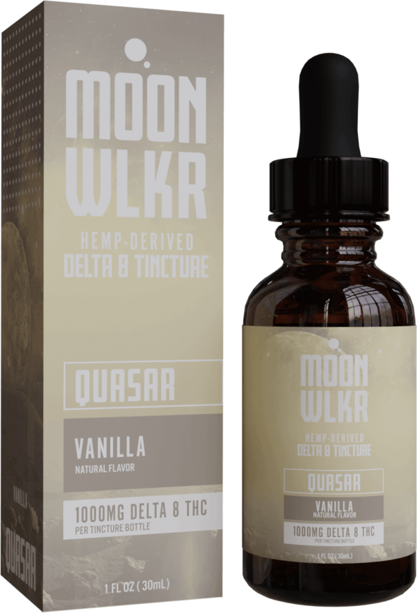 Moonwlkr Delta 8 Tincture 1,000mg - Vanilla