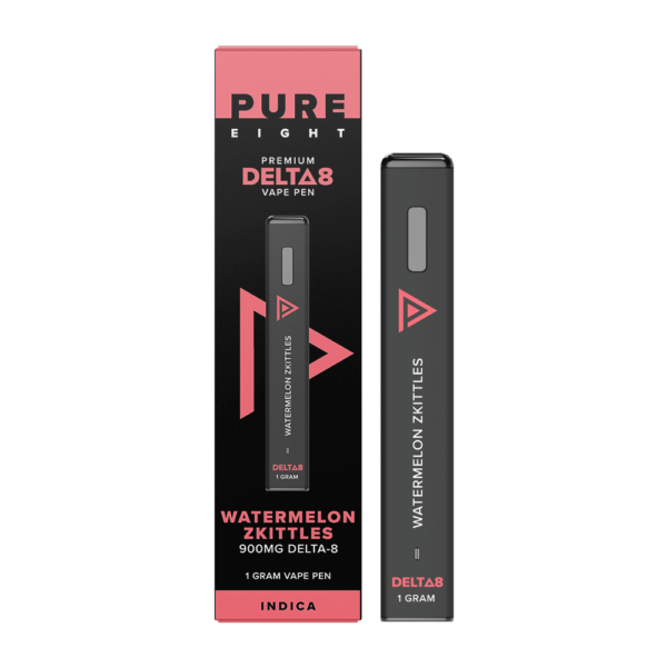 PureKana Delta 8 Disposable Vape - Watermelon Zkittles