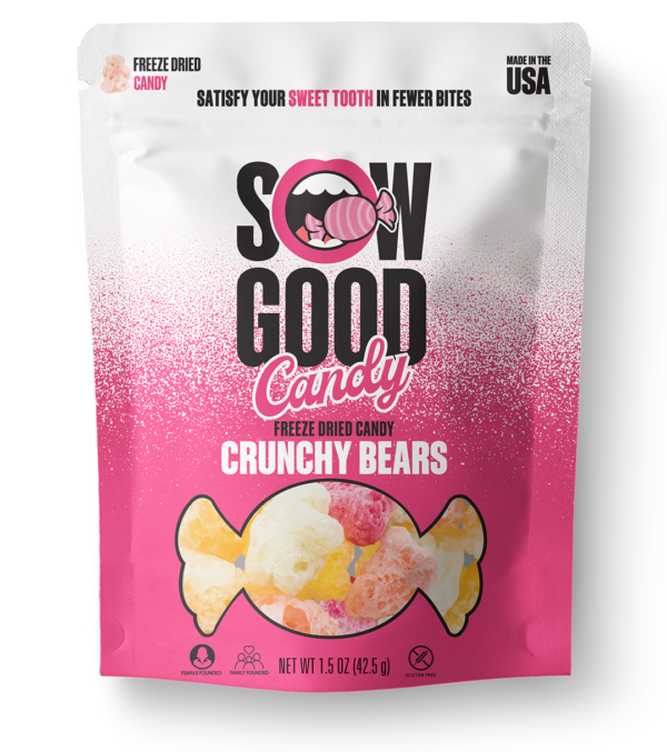 Freeze Dried Gummy Bears - Sow Good Candy