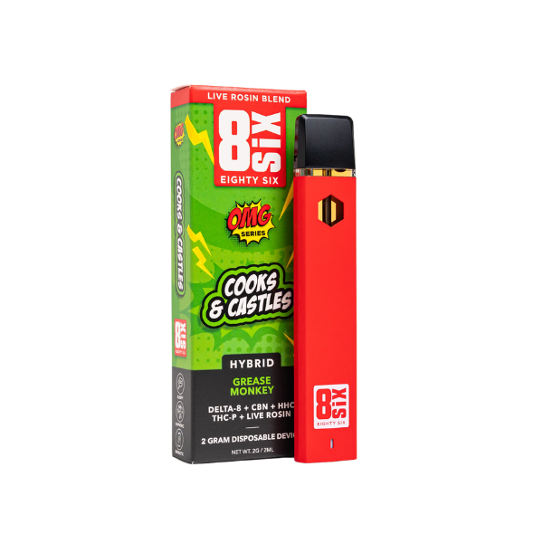 Eighty Six Brand Live Rosin Disposables | 2g - Image 6