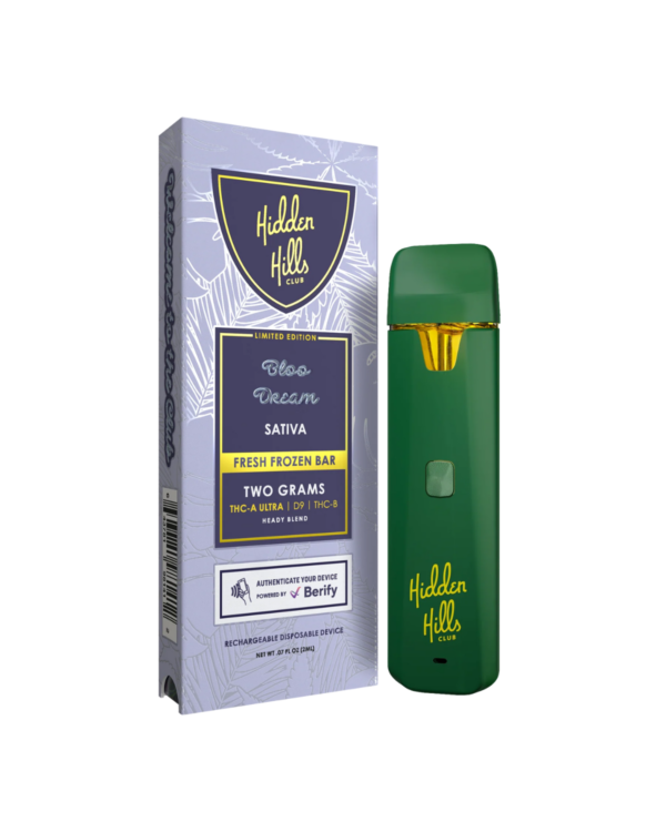 Hidden Hills Heady Blend THCA Disposable | 2g - Image 4