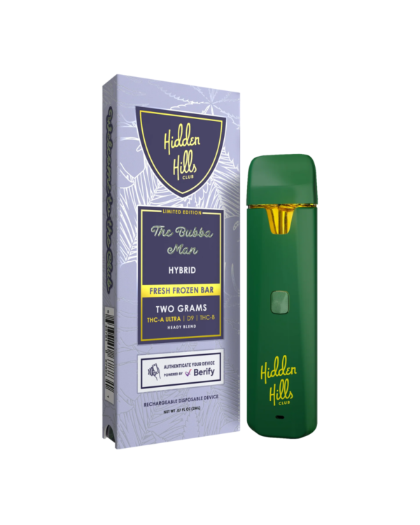 Hidden Hills Heady Blend THCA Disposable | 2g - Image 3