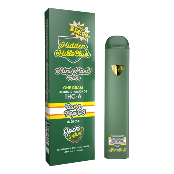 Hidden Hills Mini Mart THCA Disposable | 1g - Image 2