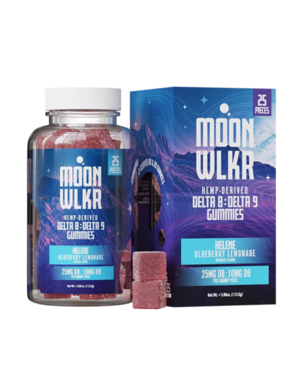 MoonWlkr Delta 8 & Delta 9 Gummies | 25ct