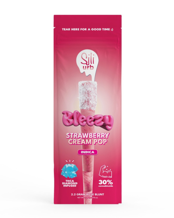 Sili x Urb Bleezy THCA Snow Capped Preroll | 2.2g - Image 3
