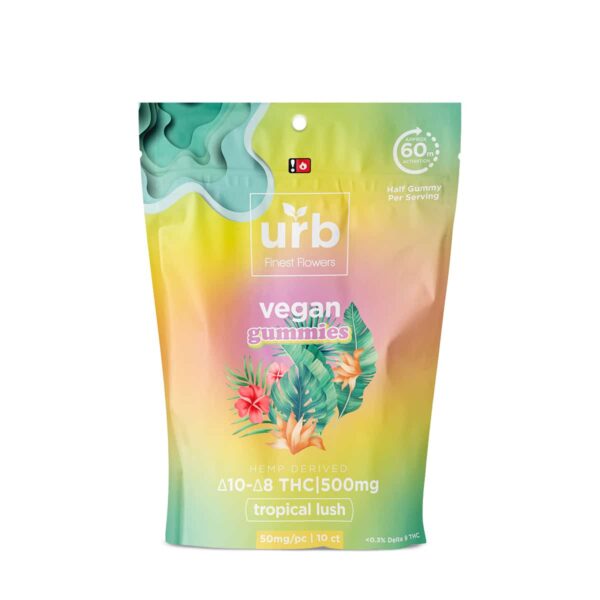 Urb D8 | D10 THC Gummies - 500mg - Image 2