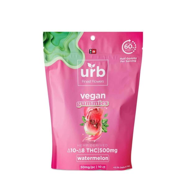 Urb D8 | D10 THC Gummies - 500mg - Image 3