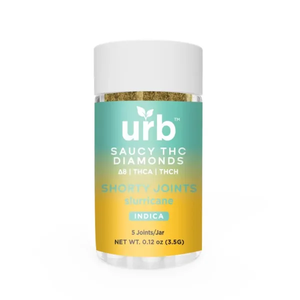 Urb Saucy THC Diamonds Shorty Joints | 5ct - Image 2