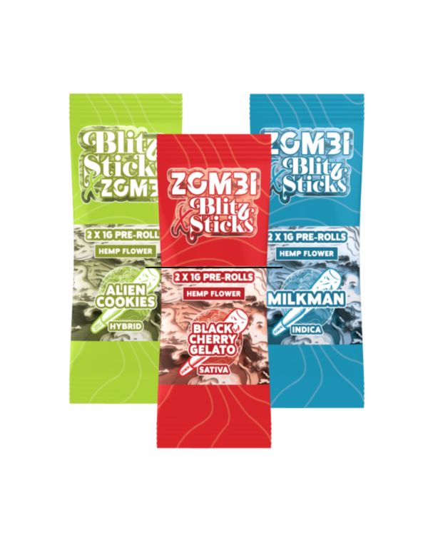 Zombi Blitz Sticks Pre-Rolls | 2g